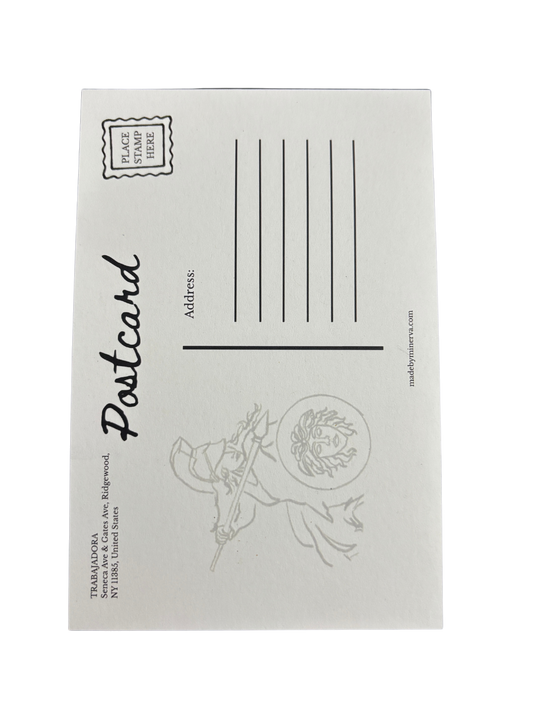 Trabajadora Postcard