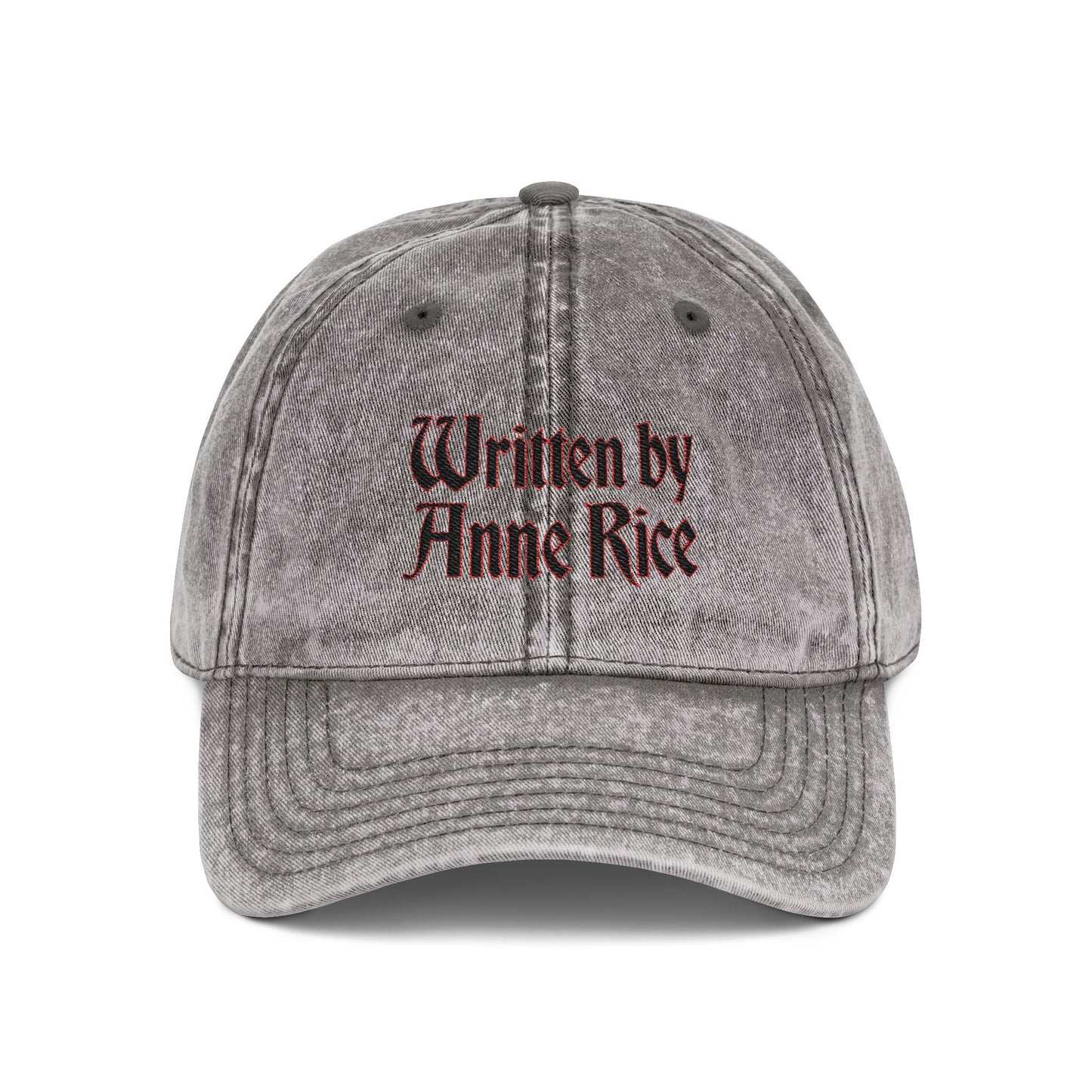 Written by Anne Rice Hat | Embroidered