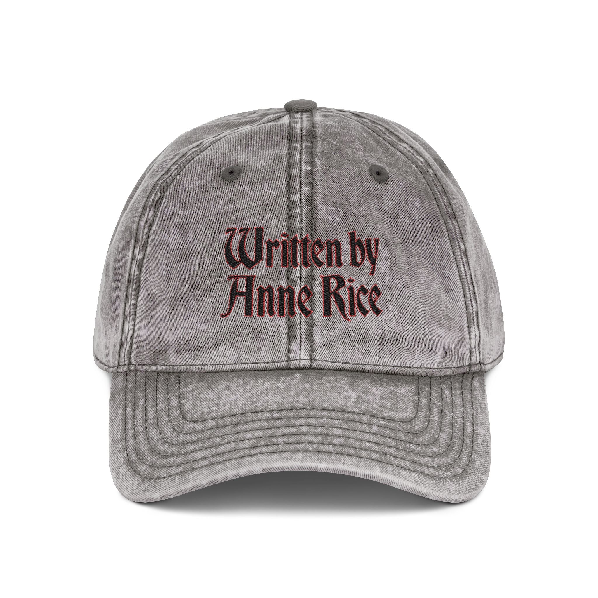 Written by Anne Rice Hat | Embroidered