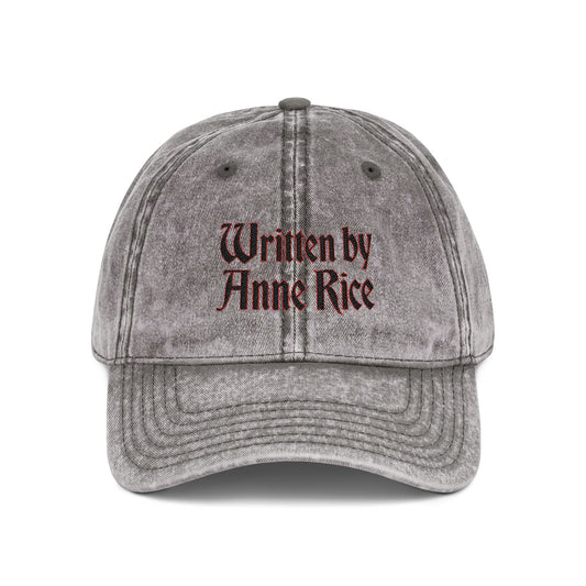 Written by Anne Rice Hat | Embroidered