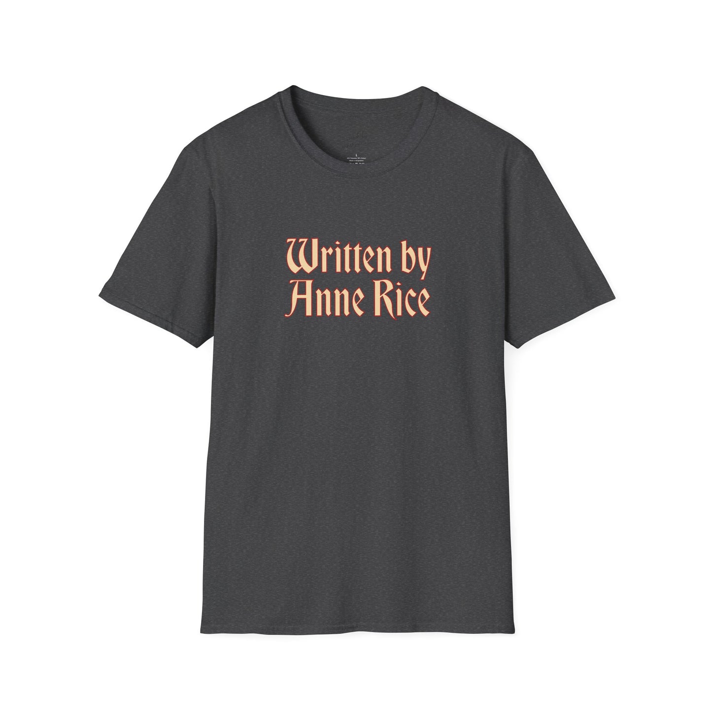 Written by Anne Rice T-Shirt - beige lettering