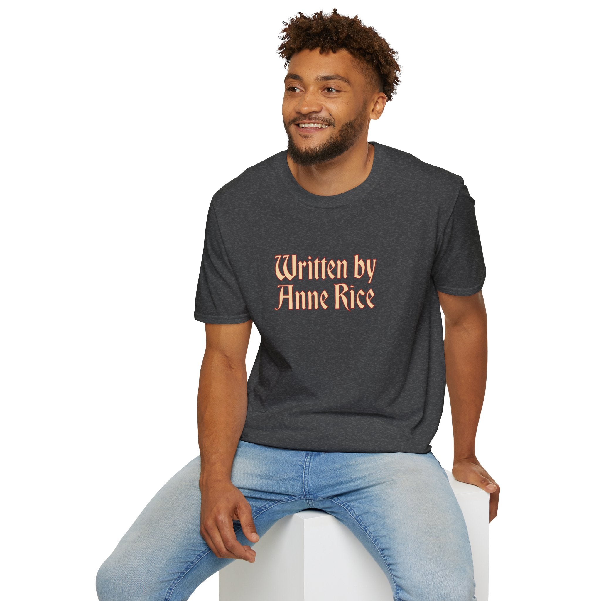 Written by Anne Rice T-Shirt - beige lettering