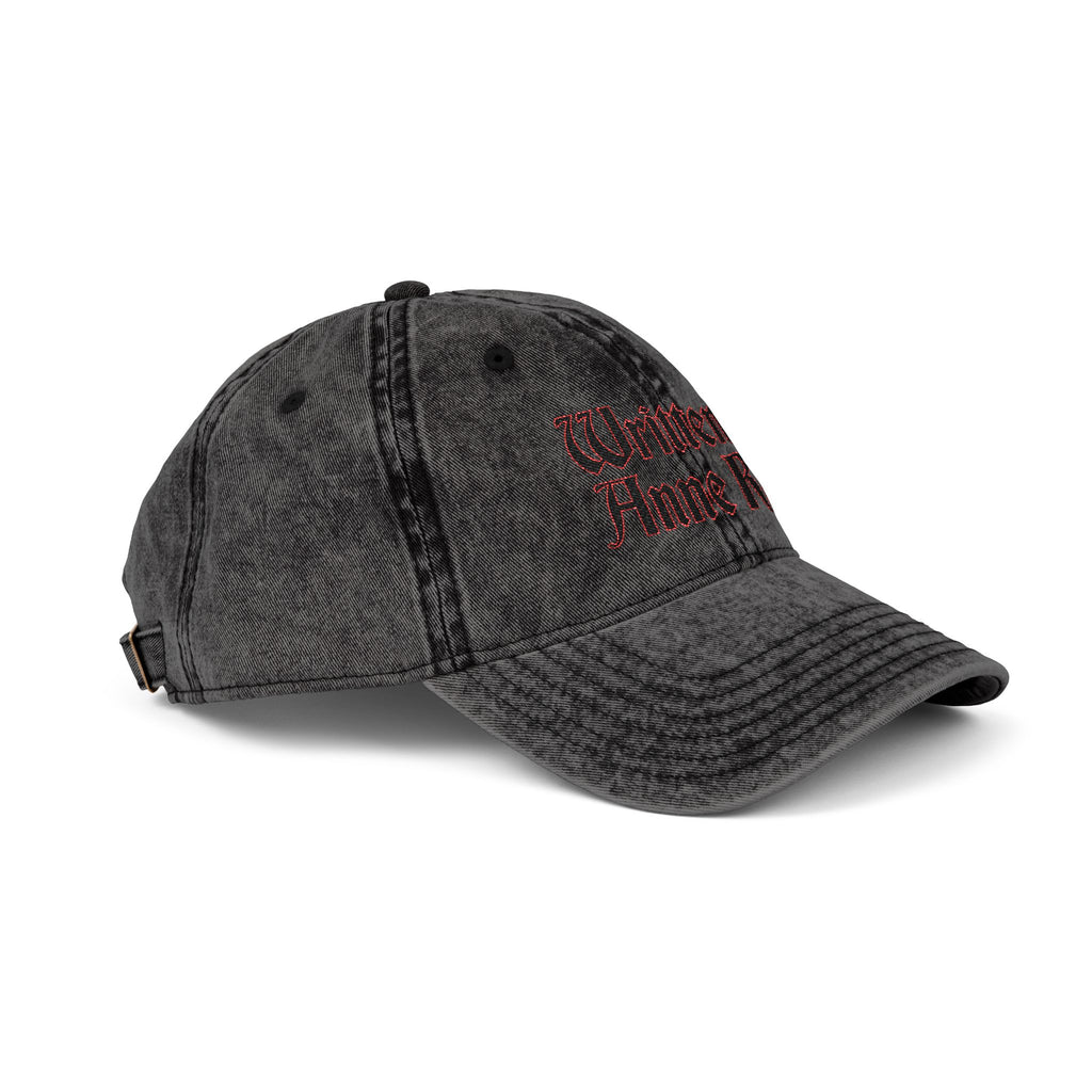 Written by Anne Rice Hat | Embroidered