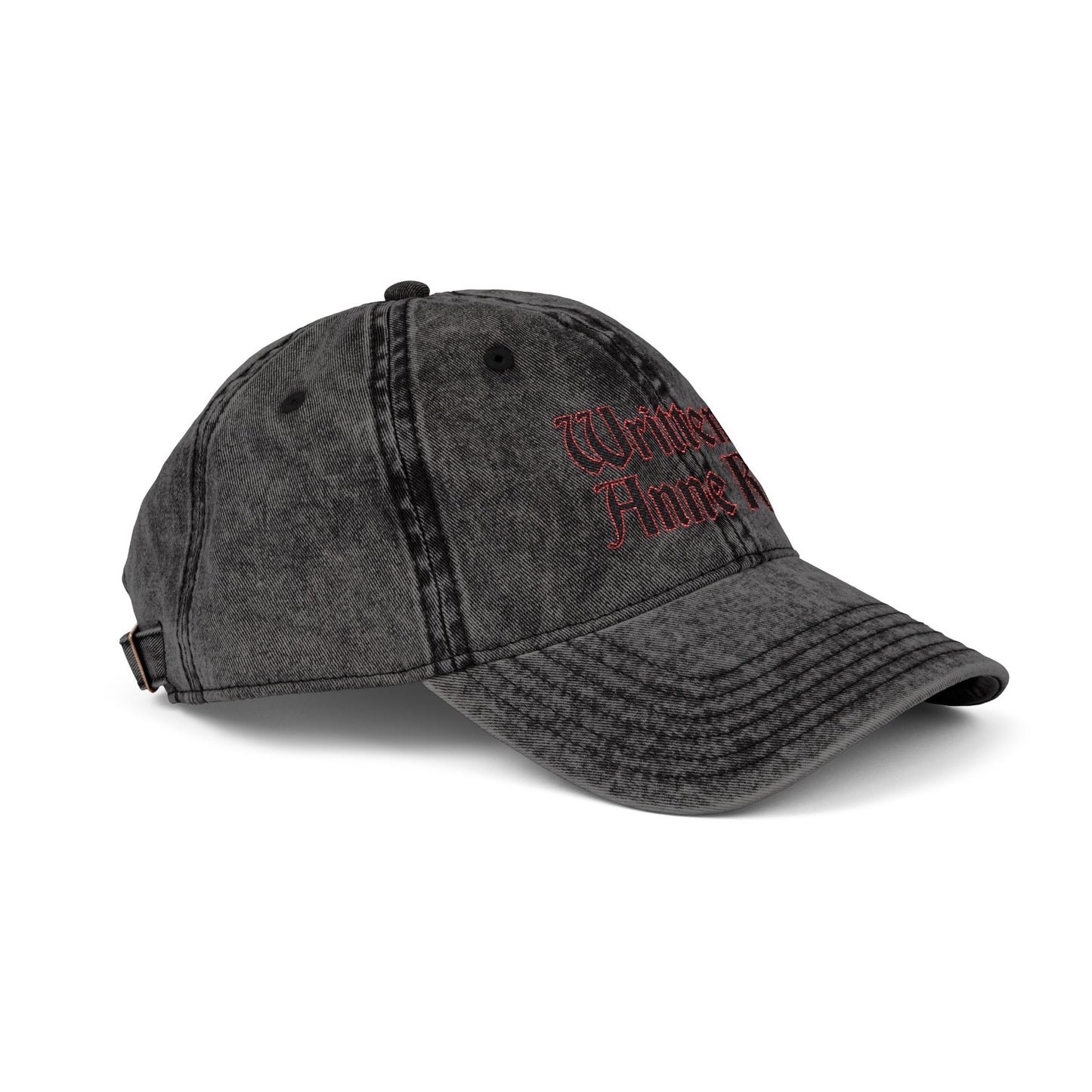 Written by Anne Rice Hat | Embroidered
