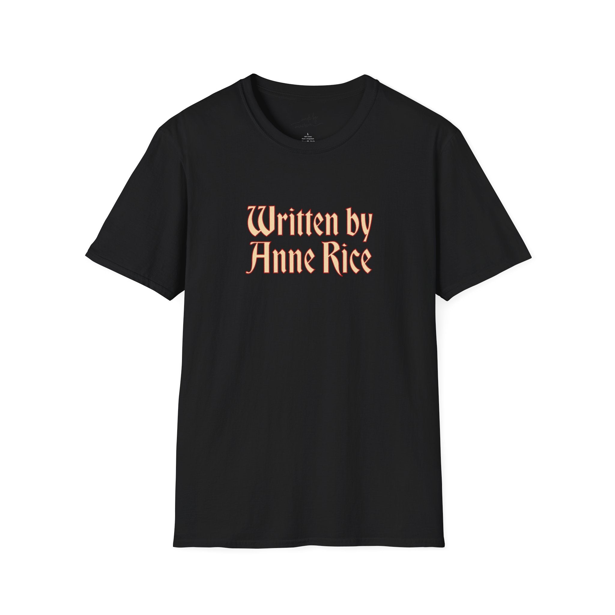 Written by Anne Rice T-Shirt - beige lettering