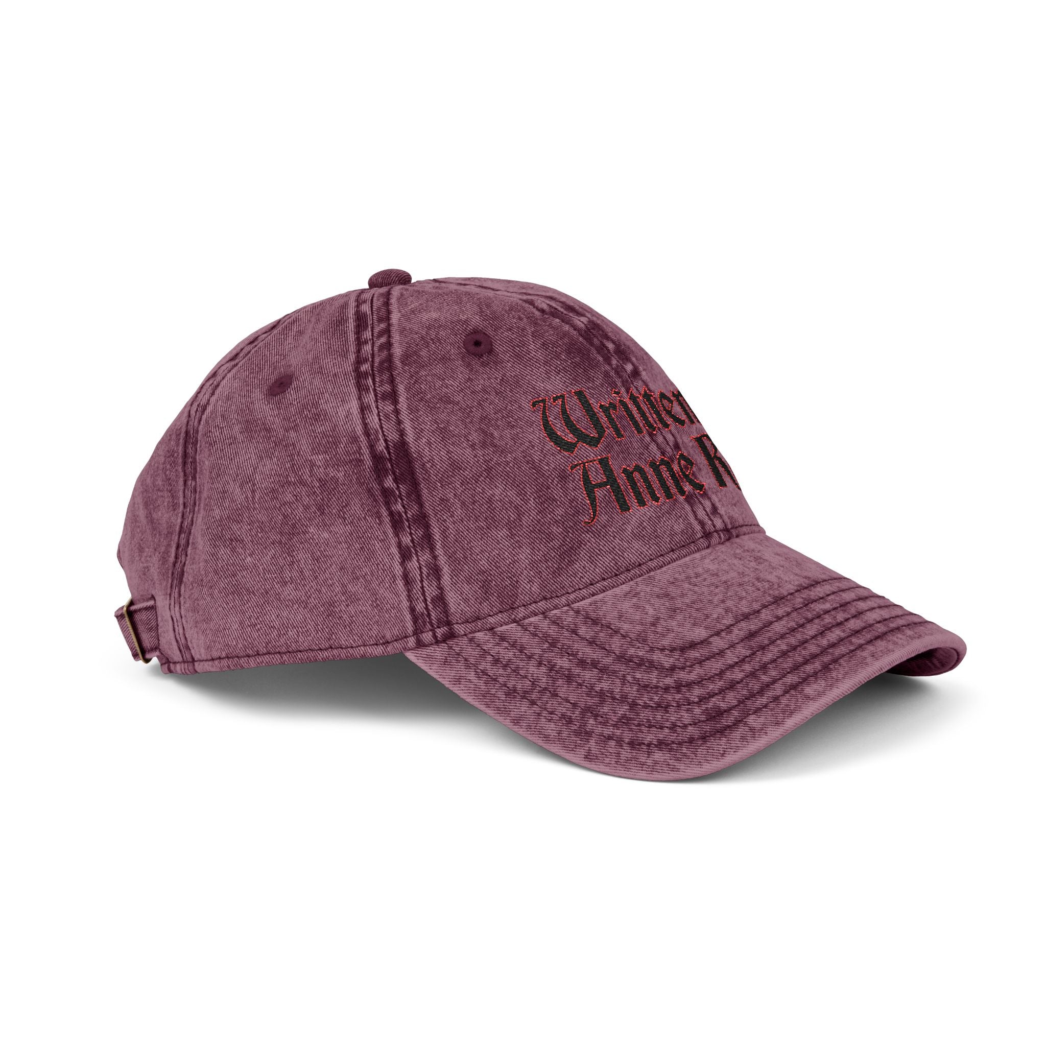 Written by Anne Rice Hat | Embroidered