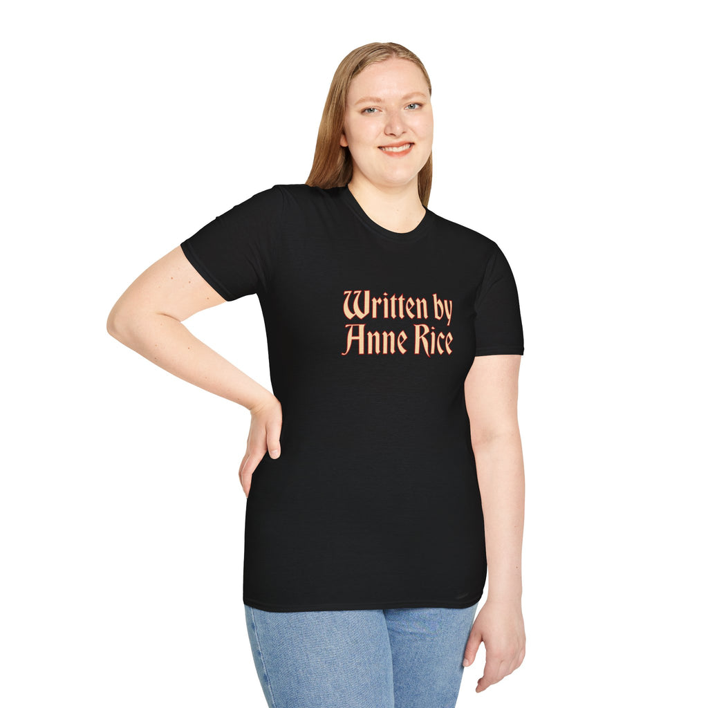 Written by Anne Rice T-Shirt - beige lettering