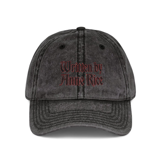 Written by Anne Rice Hat | Embroidered
