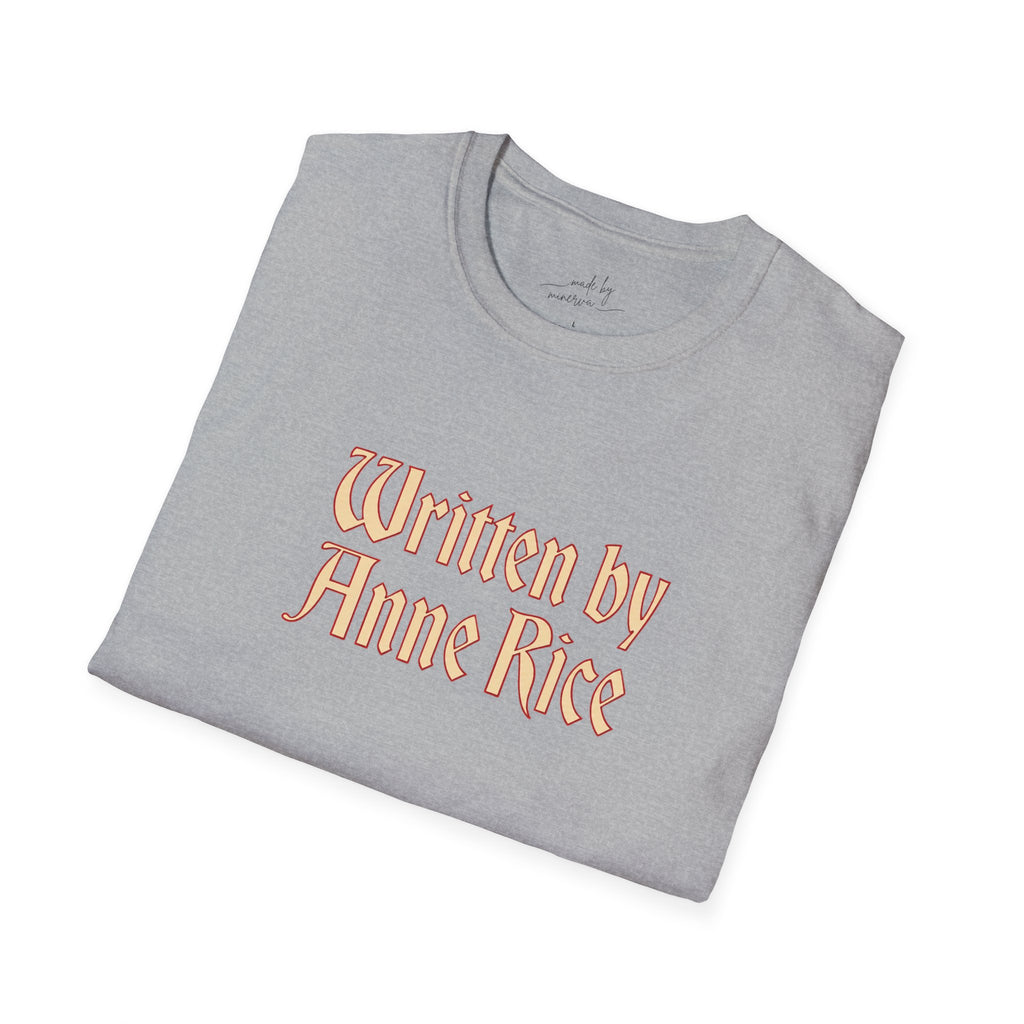Written by Anne Rice T-Shirt - beige lettering