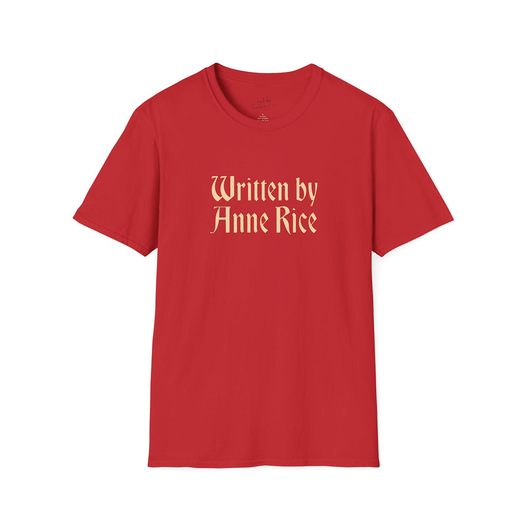 Written by Anne Rice T-Shirt - beige lettering