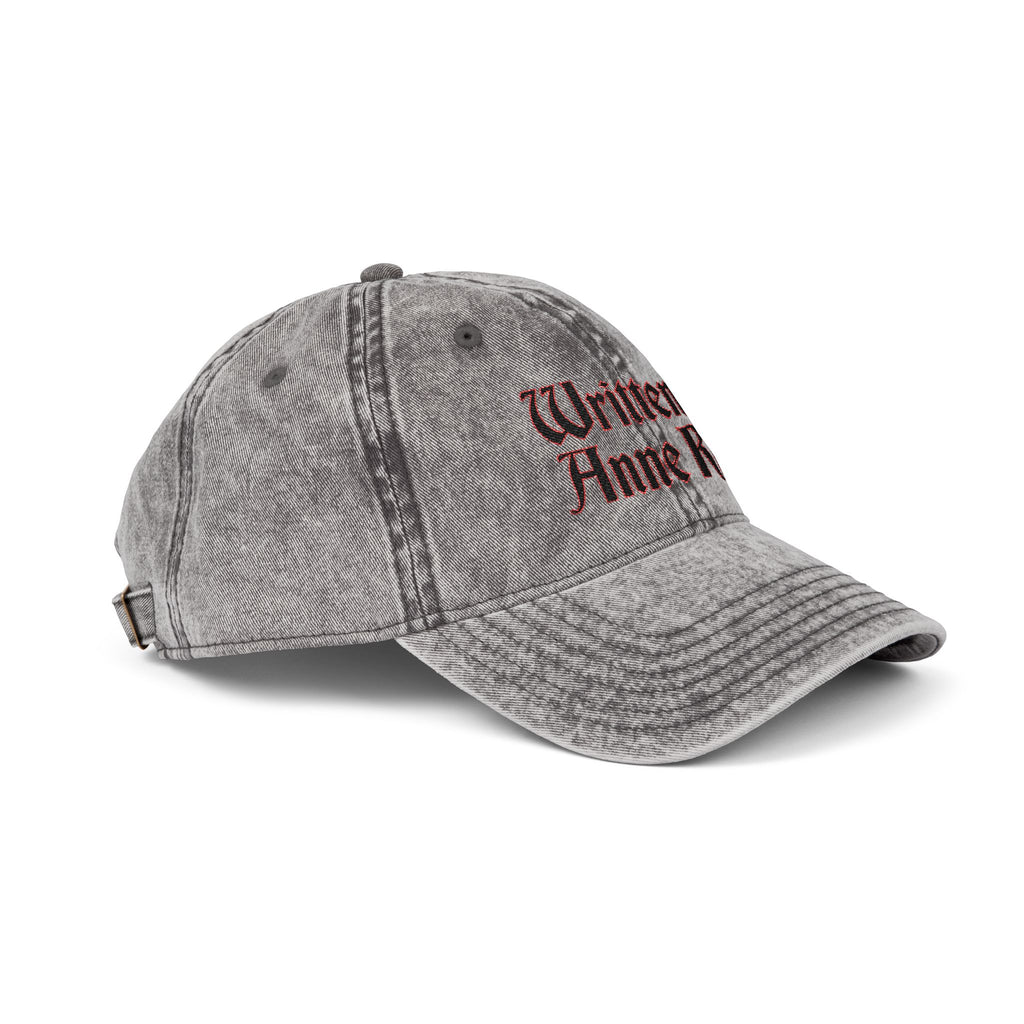 Written by Anne Rice Hat | Embroidered