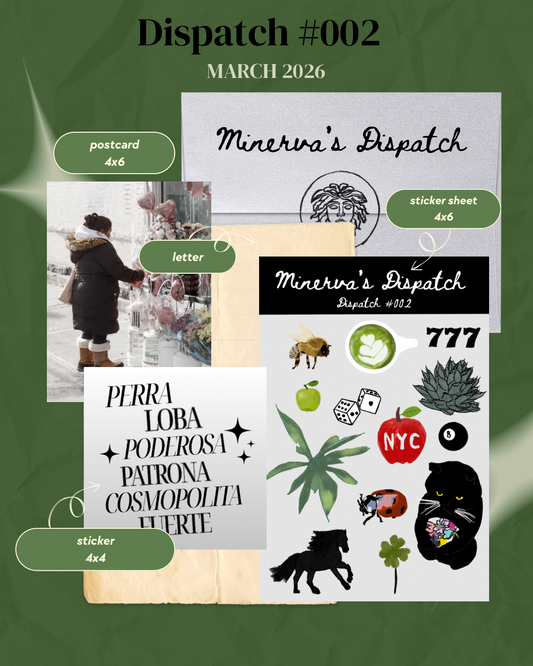 Minerva’s Dispatch #002 - March 2026