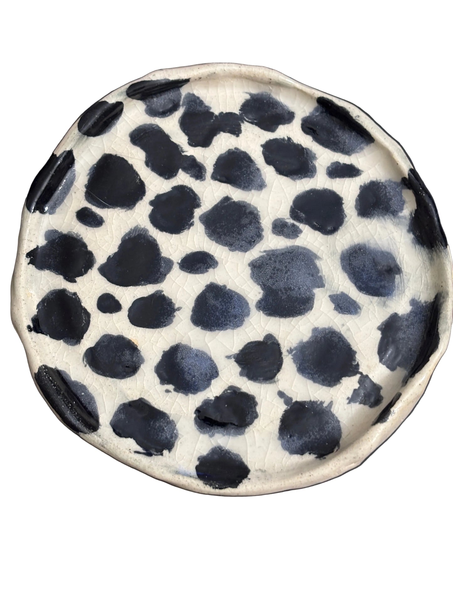 Handmade Ceramic Dalmata Dish